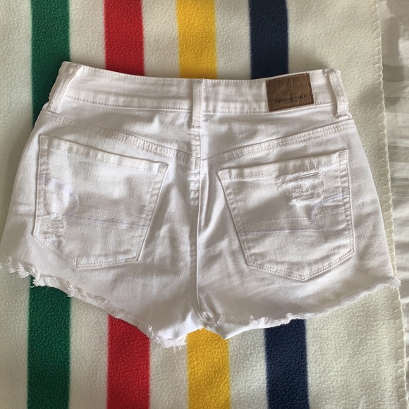 Denim Distressed Shorts - Picture 2 of 2